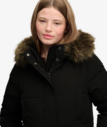 Manteau Everest Longline Puffer coupe ajust&eacute;e Image 3