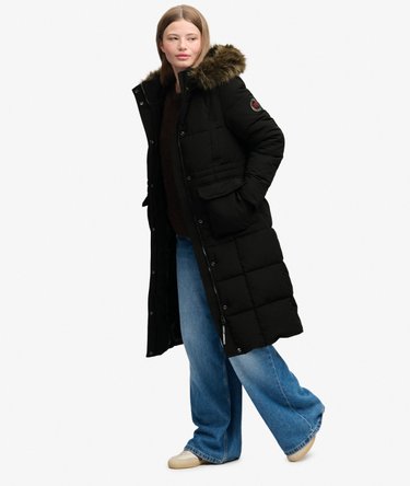 Manteau Everest Longline Puffer coupe ajust&eacute;e Image 5