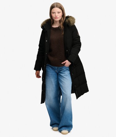 Manteau Everest Longline Puffer coupe ajust&eacute;e Image 2