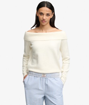 Bardot Knitted Jumper Image 1