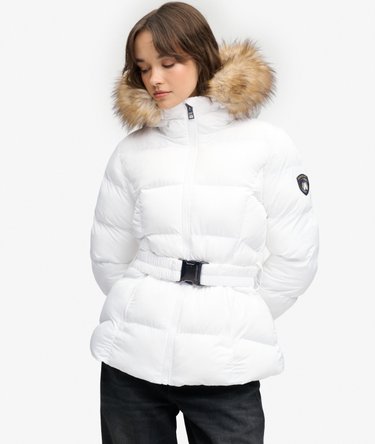 Fuji Belted Puffer Jacket Image 5