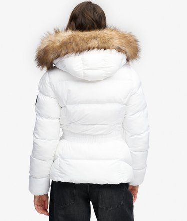 Fuji Belted Puffer Jacket Image 6