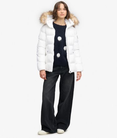 Fuji Belted Puffer Jacket Image 3