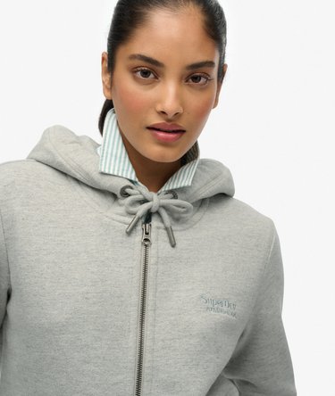 Athletic Essentials Logo Zip Hoodie Image 4