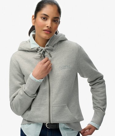 Athletic Essentials Logo Zip Hoodie Image 2