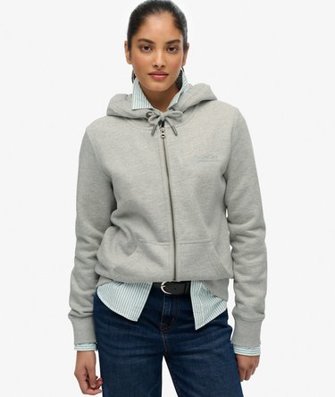 Athletic Essentials Logo Zip Hoodie Image 1