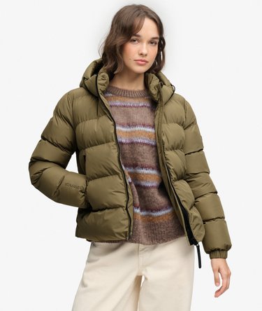 Kapuzen-Sportpufferjacke Image 1