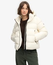 Manteau matelass&eacute; &agrave; capuche Sport