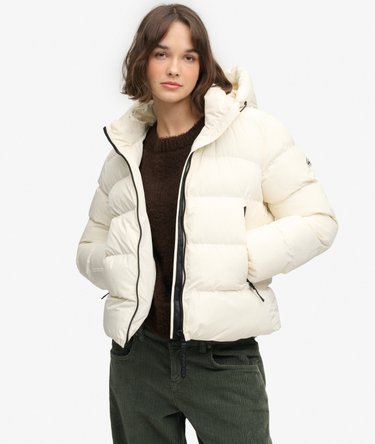 Kapuzen-Sportpufferjacke Image 1