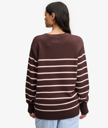 Oversized Stripe Jumper Image 5