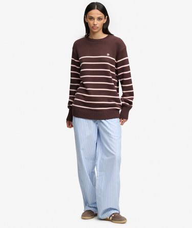 Oversized Stripe Jumper Image 3
