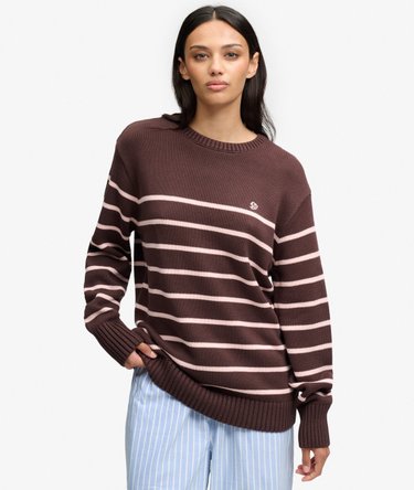 Oversized Stripe Jumper Image 1