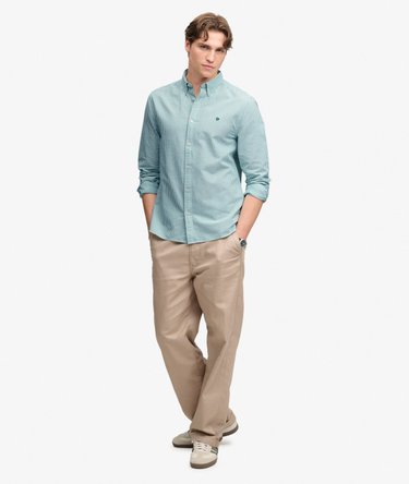 Classic Oxford Long Sleeve Shirt Image 3