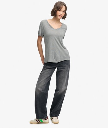 Studios Slub Embroidered T-Shirt Image 3