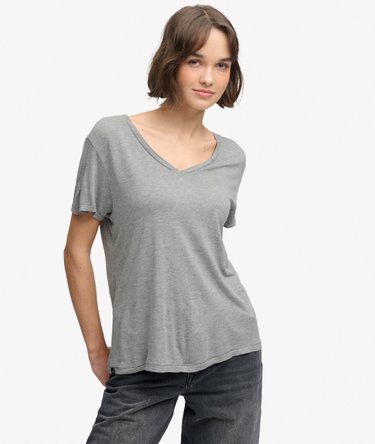 Studios Slub Embroidered T-Shirt Image 1