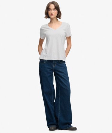 Studios Slub T-shirt met Borduursel Image 3