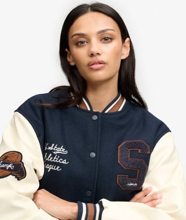 Patch Varsity Bomberjacke Image 4