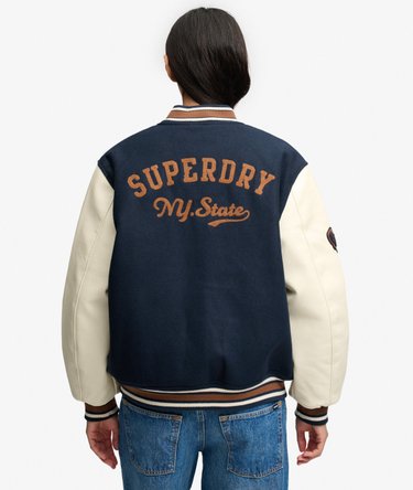 Patch Varsity Bomberjacke Image 5