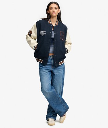 Patch Varsity Bomberjacke Image 3