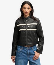 Moto Faux Leather Jacket