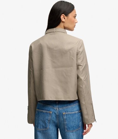 Moto Check Jacket Image 5