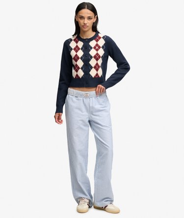 Argyle Cardigan Image 3