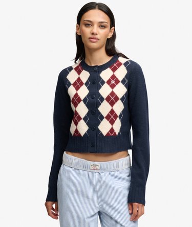 Argyle Cardigan Image 1