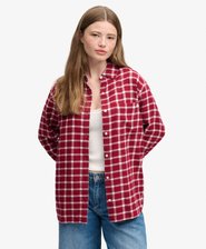 Check Flannel Boyfriend Shirt