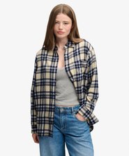 Chemise Flanelle Carreaux Coupe Oversize