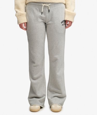 Athletic Embroidered Flare Joggers Image 3