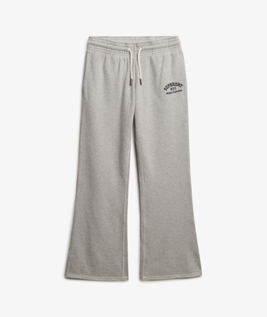 Athletic Embroidered Flare Joggers Image 7