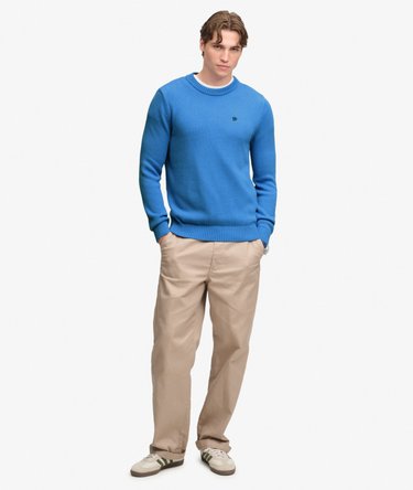 Preppy Cotton Jumper Image 3