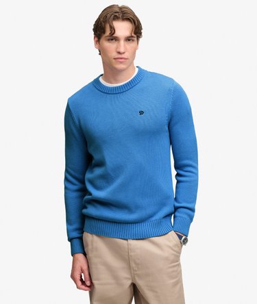 Preppy Cotton Jumper Image 1