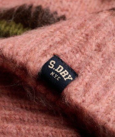 Slouchy Brushed Stripe Knit Jumper Image 6