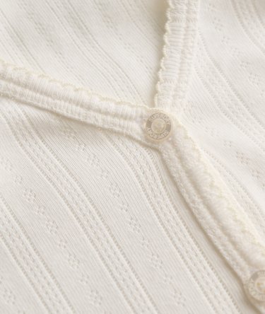 Athletic Essential Pointelle Cardigan Image 6