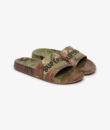 Camo Print Pool Sliders Image 2