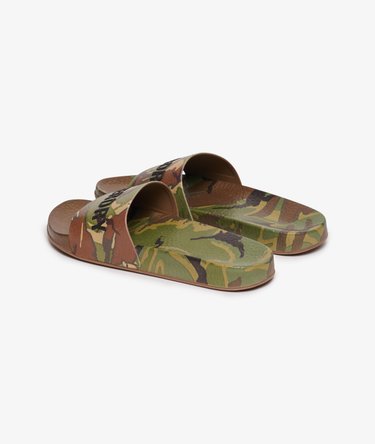 Camo Print Pool Sliders Image 4