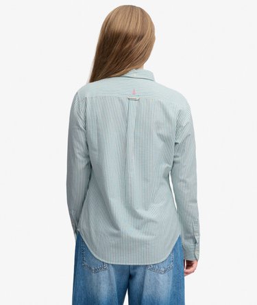 Slim Oxford Button Down Long Sleeve Shirt Image 5