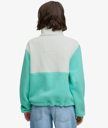 Colour Block Fleece Pullover Image 5