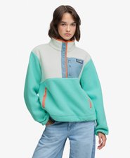 Colour Block Fleece Pullover
