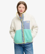 Colour Block Fleece Jacket