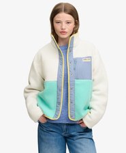 Colour Block Fleece Jacket