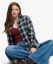 Ruudullinen Flanelli-paita Oversized-istuvuus
