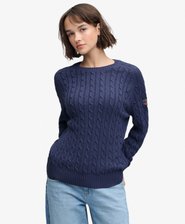 Slouchy Cable Knit Jumper