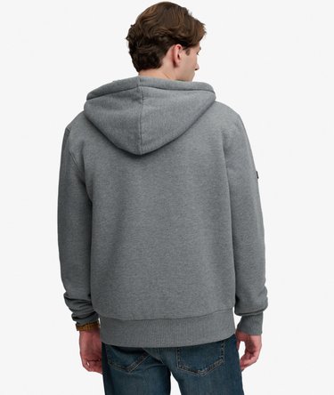 Borg Lined Zip Hoodie Image 5