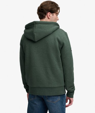 Borg Lined Zip Hoodie Image 5