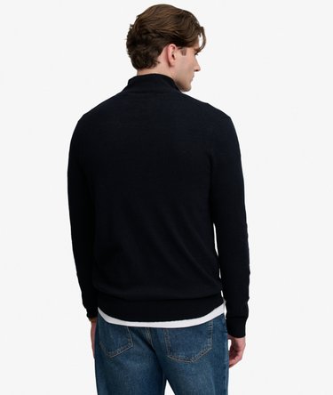 Maglione Essential Mezza Zip Vestibilit&agrave; Slim Image 5