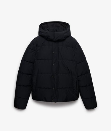 Premium Hooded Puffer Jacket Image 7