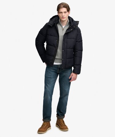 Premium Hooded Puffer Jacket Image 3