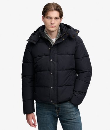Premium Hooded Puffer Jacket Image 5